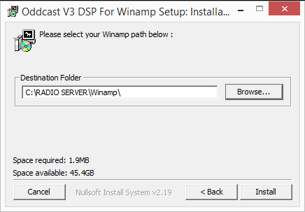 winamp dsp effect plugins icecast v2